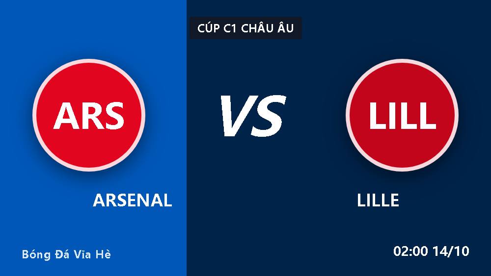 Arsenal vs Lille: Kèo chấp -1/2, cửa trên có ăn?